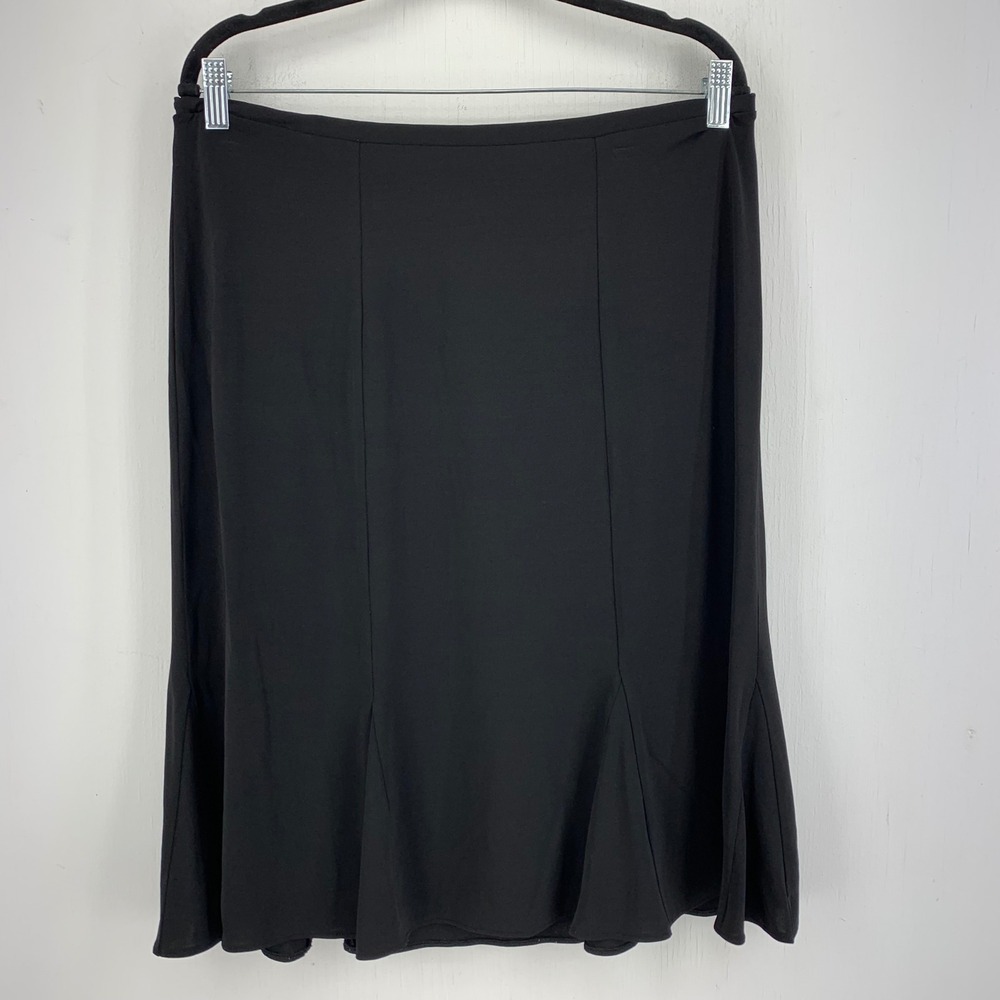 Gap Vintage 2000s Stretch Mermaid Gored Skirt Womens Large Minimalist Goth